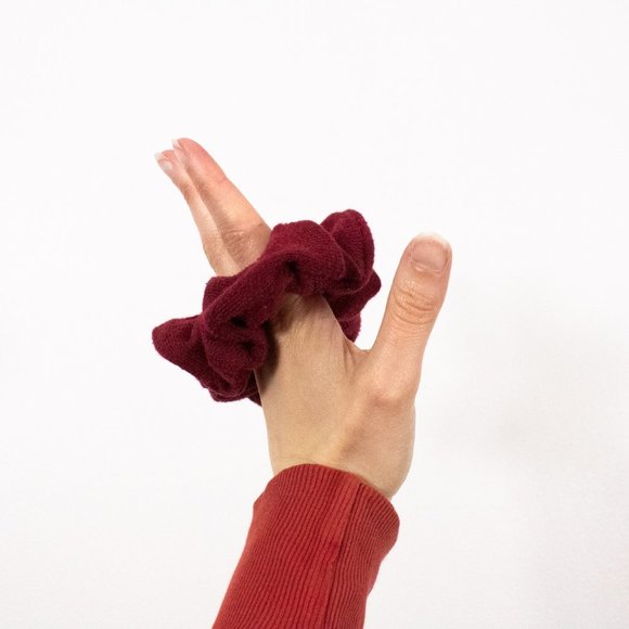 *Red Terry  Scrunchie - Picture 1 of 5